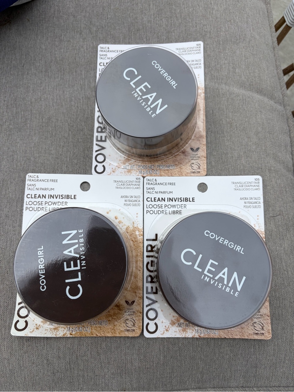 COVERGIRL Clean Invisible Loose Powder Shade 105 NIP